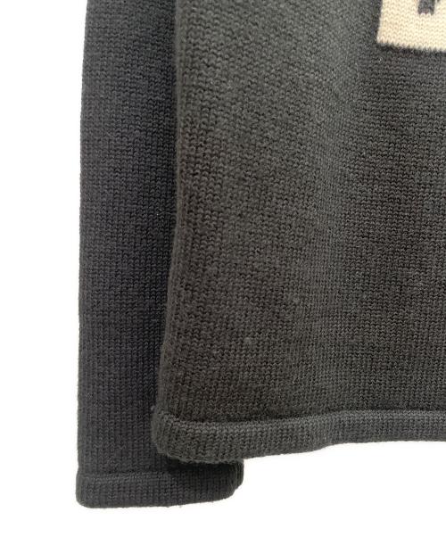 LOUIS VUITTON（ルイ ヴィトン）LOUIS VUITTON (ルイ ヴィトン) バーコード&アースニット ブラック サイズ:Lの古着・服飾アイテム