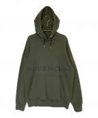 GIVENCHYジバンシィ）の古着「ロゴパーカー」｜オリーブ