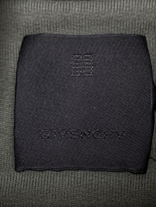 GIVENCHY（ジバンシィ）GIVENCHY (ジバンシィ) ロゴパーカー オリーブ サイズ:Mの古着・服飾アイテム