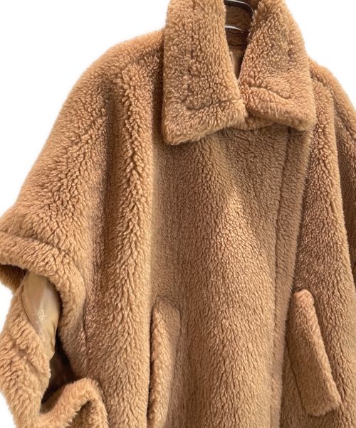 MaxMara（マックスマーラ）MaxMara (マックスマーラ) テディベアショートコート ブラウン サイズ:FREEの古着・服飾アイテム