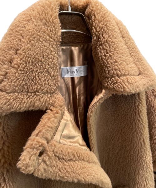 MaxMara（マックスマーラ）MaxMara (マックスマーラ) テディベアショートコート ブラウン サイズ:FREEの古着・服飾アイテム