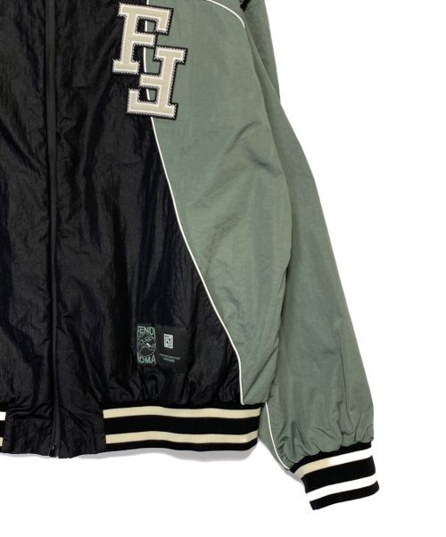 FENDI（フェンディ）FENDI (フェンディ) 2WAYナイロンジャケット グリーン サイズ:46の古着・服飾アイテム