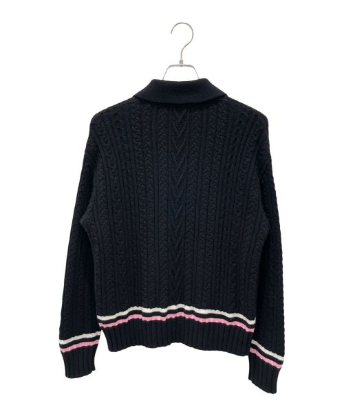 CHANEL（シャネル）CHANEL (シャネル) ココボタン カシミヤ混 カーディガン ブラック サイズ:36の古着・服飾アイテム
