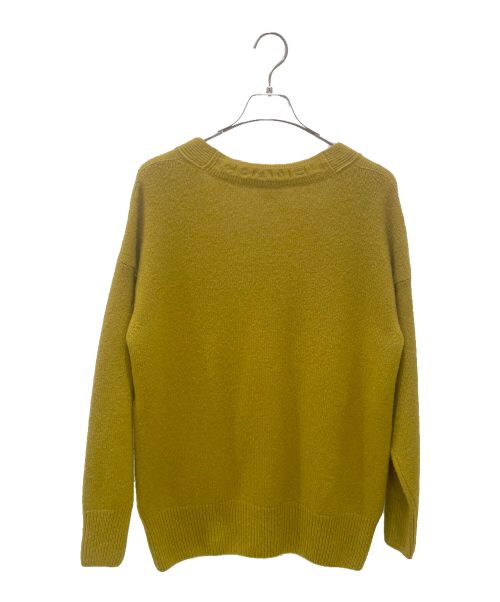 CHANEL（シャネル）CHANEL (シャネル) ココボタンニットカーディガン マスタード サイズ:36の古着・服飾アイテム