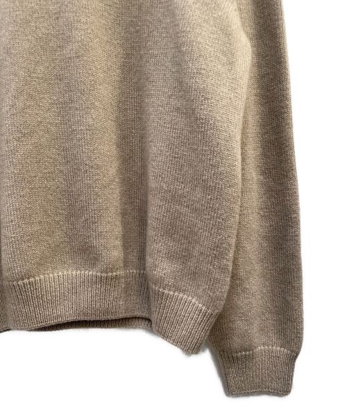 CELINE（セリーヌ）CELINE (セリーヌ) トリオンフロゴニット グレージュ サイズ:XXLの古着・服飾アイテム
