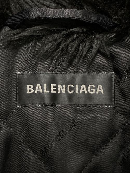 BALENCIAGA（バレンシアガ）BALENCIAGA (バレンシアガ) エコファージャケット ブラック サイズ:32の古着・服飾アイテム