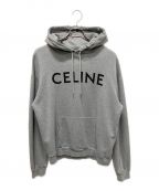 CELINEセリーヌ）の古着「ロゴパーカー」｜グレー
