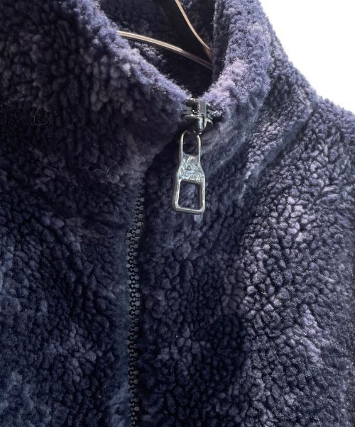LOUIS VUITTON（ルイ ヴィトン）LOUIS VUITTON (ルイ ヴィトン) モノグラムフリースジャケット ネイビー サイズ:Sの古着・服飾アイテム