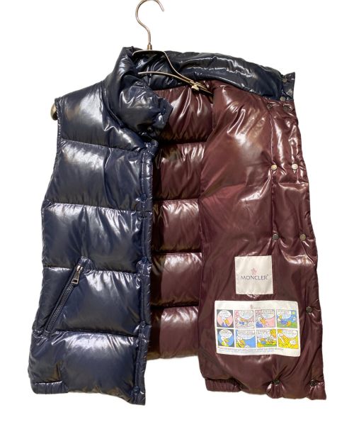 MONCLER（モンクレール）MONCLER (モンクレール) GALENE GILET/ダウンベスト ネイビー サイズ:2の古着・服飾アイテム