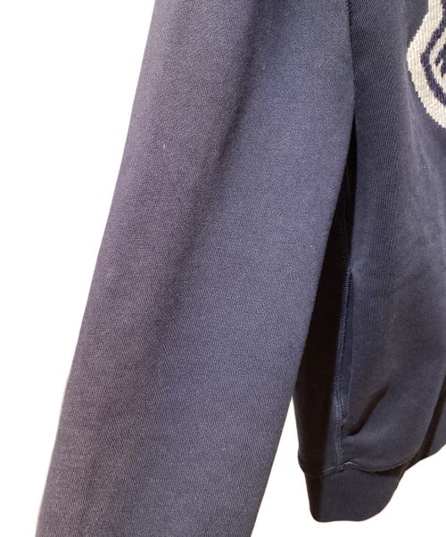 MONCLER GENIUS（モンクレール ジーニアス）MONCLER GENIUS (モンクレール ジーニアス) MAGLIA CARDIGAN （刺繍ロゴダブルジップパーカー） ネイビー サイズ:Sの古着・服飾アイテム