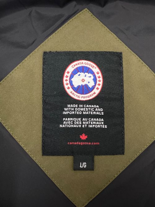 CANADA GOOSE（カナダグース）CANADA GOOSE (カナダグース) EMORY PARKA オリーブ サイズ:Lの古着・服飾アイテム
