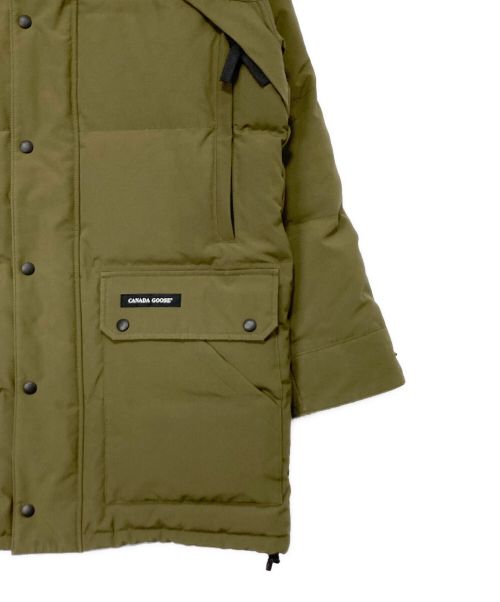 CANADA GOOSE（カナダグース）CANADA GOOSE (カナダグース) EMORY PARKA オリーブ サイズ:Lの古着・服飾アイテム