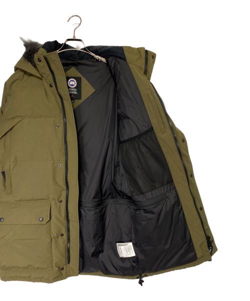 CANADA GOOSE（カナダグース）CANADA GOOSE (カナダグース) EMORY PARKA オリーブ サイズ:Lの古着・服飾アイテム