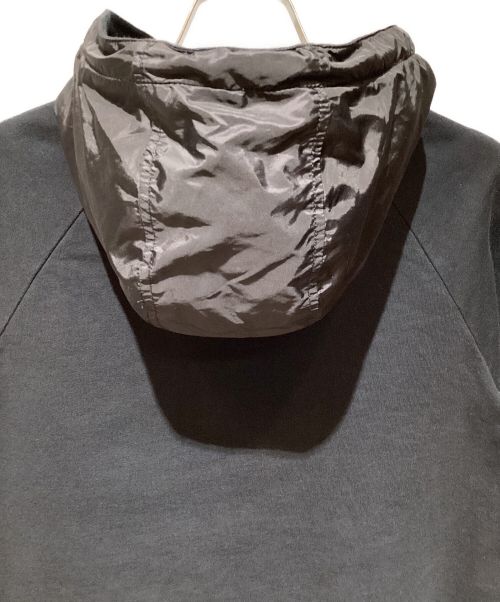 PRADA（プラダ）PRADA (プラダ) ナイロン切替ジップパーカー ブラック サイズ:Sの古着・服飾アイテム