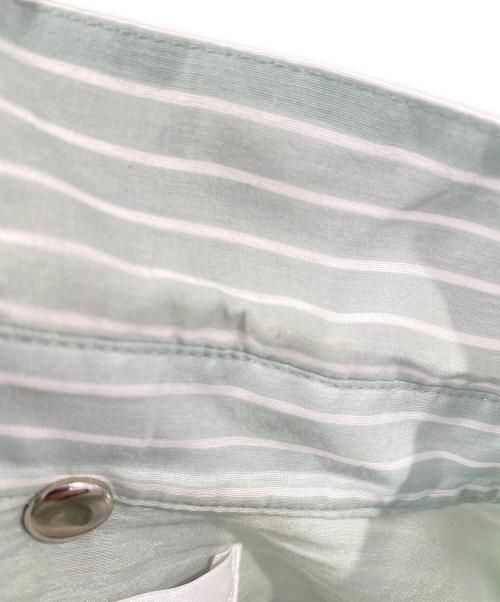 ebure（エブール）ebure (エブール) ストライプシャツワンピース グリーン サイズ:36の古着・服飾アイテム