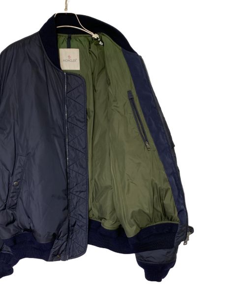 MONCLER（モンクレール）MONCLER (モンクレール) ALLIX/ダウンジャケット ネイビー サイズ:4の古着・服飾アイテム