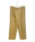 Maison Margiela（メゾンマルジェラ）の古着「Wide Leg Tailored Trousers」｜カーキ