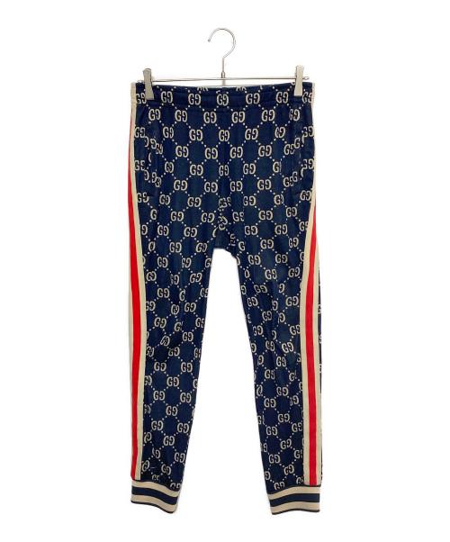 GUCCI（グッチ）GUCCI (グッチ) GGトラックパンツ ネイビー サイズ:Sの古着・服飾アイテム