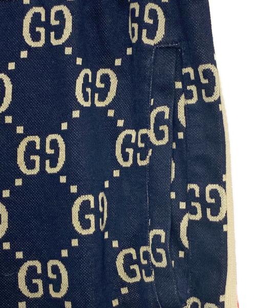GUCCI（グッチ）GUCCI (グッチ) GGトラックパンツ ネイビー サイズ:Sの古着・服飾アイテム
