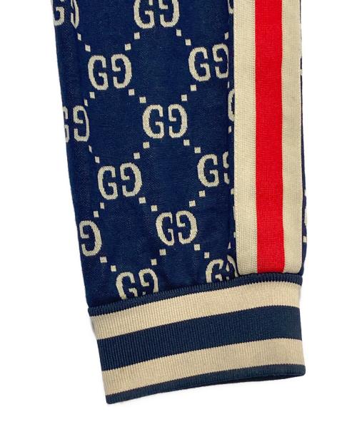 GUCCI（グッチ）GUCCI (グッチ) GGトラックパンツ ネイビー サイズ:Sの古着・服飾アイテム