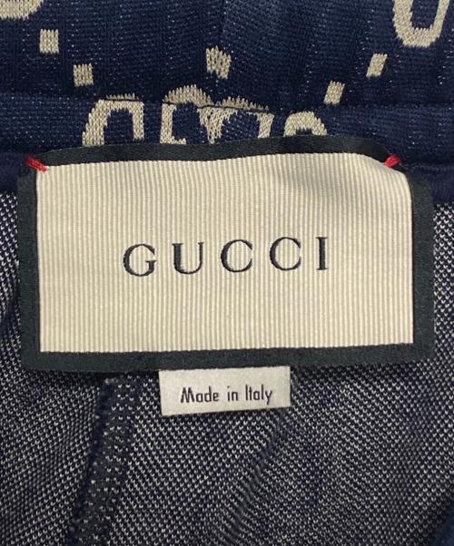 GUCCI（グッチ）GUCCI (グッチ) GGトラックパンツ ネイビー サイズ:Sの古着・服飾アイテム