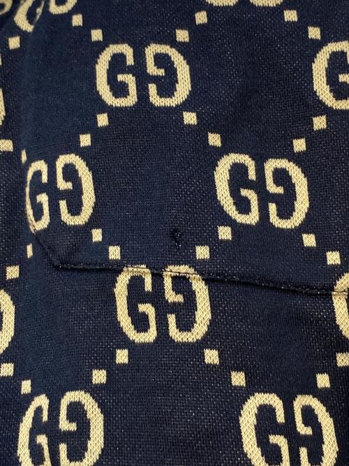 GUCCI（グッチ）GUCCI (グッチ) GGトラックパンツ ネイビー サイズ:Sの古着・服飾アイテム