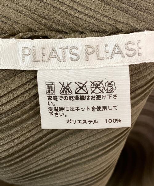 PLEATS PLEASE（プリーツプリーズ）PLEATS PLEASE (プリーツプリーズ) プリーツチュニック グレー サイズ:3の古着・服飾アイテム