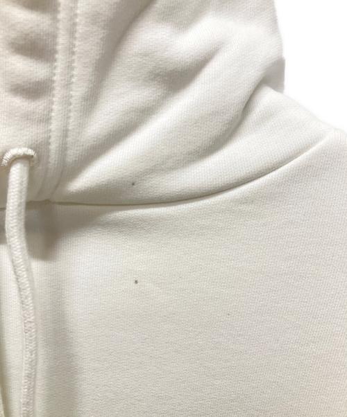 BALENCIAGA（バレンシアガ）BALENCIAGA (バレンシアガ) 21SS コピーライト ロゴ プルオーバーフーディー ホワイト サイズ:Mの古着・服飾アイテム