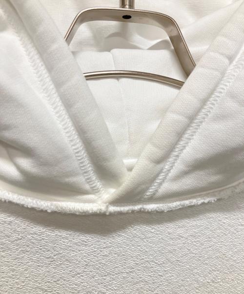 BALENCIAGA（バレンシアガ）BALENCIAGA (バレンシアガ) 21SS コピーライト ロゴ プルオーバーフーディー ホワイト サイズ:Mの古着・服飾アイテム