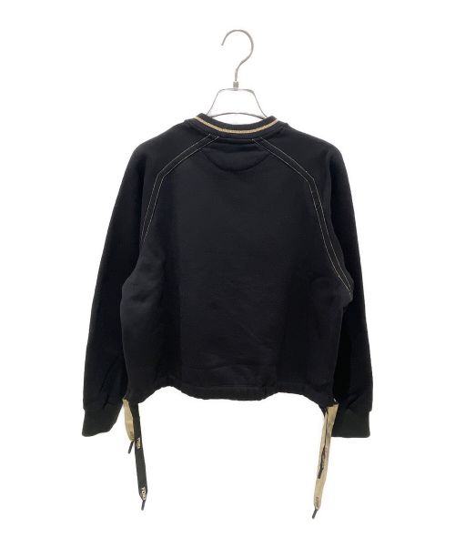 FENDI（フェンディ）FENDI (フェンディ) ロゴスウェット ブラック サイズ:XXSの古着・服飾アイテム