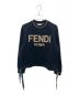 FENDI（フェンディ）の古着「ロゴスウェット」｜ブラック