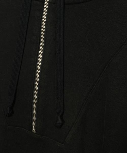 GUCCI（グッチ）GUCCI (グッチ) ハーフジップパーカー ブラック サイズ:XSの古着・服飾アイテム