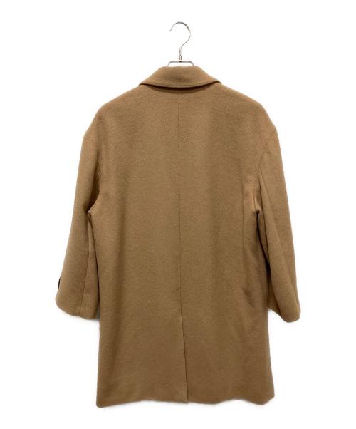 GUCCI（グッチ）GUCCI (グッチ) ダブルキャメルコート ブラウン サイズ:36の古着・服飾アイテム