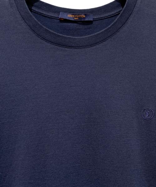 LOUIS VUITTON（ルイ ヴィトン）LOUIS VUITTON (ルイ ヴィトン) LVロゴTシャツ ネイビー サイズ:Lの古着・服飾アイテム