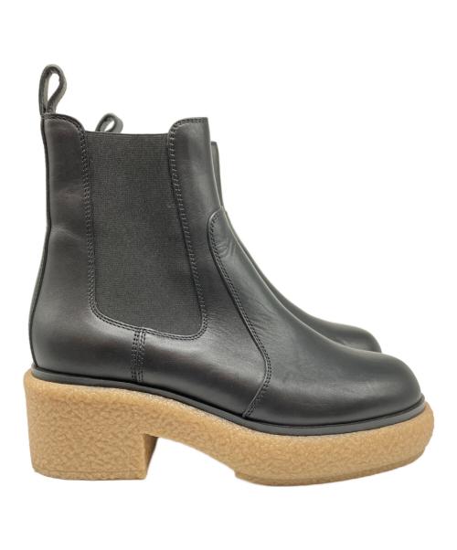 HERMES（エルメス）HERMES (エルメス) フォーエバー30/サイドゴアブーツ ブラック サイズ:36の古着・服飾アイテム