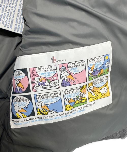 MONCLER（モンクレール）MONCLER (モンクレール) MONTGENEVRE/ダウンジャケット グレーの古着・服飾アイテム