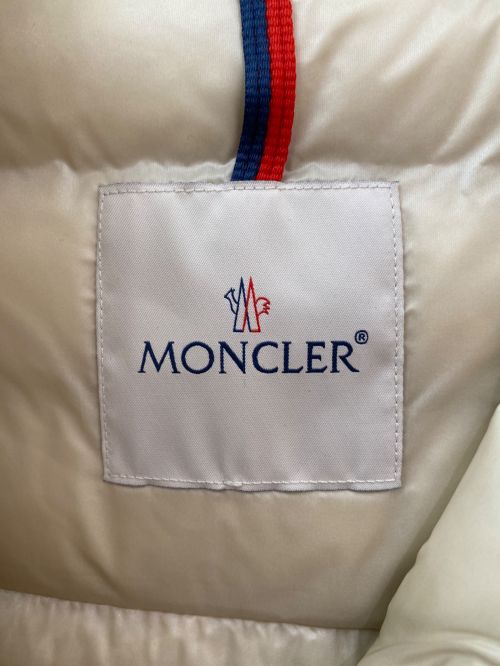 MONCLER（モンクレール）MONCLER (モンクレール) GLYGOSダウンベスト ベージュ サイズ:０の古着・服飾アイテム