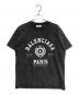 BALENCIAGA（バレンシアガ）の古着「カレッジロゴTシャツ」｜グレー