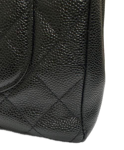 CHANEL（シャネル）CHANEL (シャネル) PSTトートバッグ ブラック×ゴールドの古着・服飾アイテム