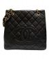 CHANEL（シャネル）の古着「PSTトートバッグ」｜ブラック×ゴールド