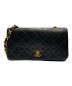 CHANEL（シャネル）の古着「フルフラップチェーンショルダーバッグ」｜ブラック×ゴールド