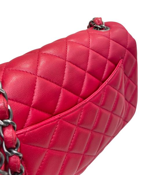 CHANEL（シャネル）CHANEL (シャネル) ミニマトラッセ 19/チェーン ショルダーバッグ  レッド×アンティークシルバーの古着・服飾アイテム