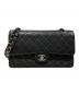CHANEL（シャネル）の古着「マトラッセ25/Wフラップチェーンショルダーバッグ」｜ブラック×シルバー