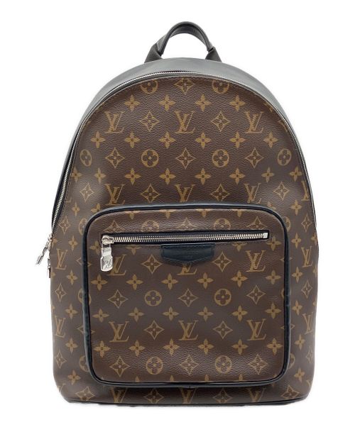 LOUIS VUITTON（ルイ ヴィトン）LOUIS VUITTON (ルイ ヴィトン) ジョッシュNV/モノグラム マカサー/バックパック/リュック ブラウンの古着・服飾アイテム