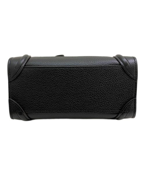 CELINE（セリーヌ）CELINE (セリーヌ) ラゲージ マイクロ ブラック サイズ:マイクロの古着・服飾アイテム
