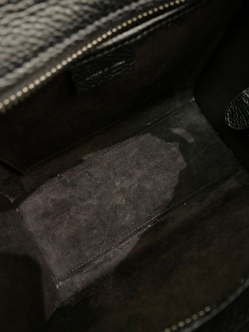 CELINE（セリーヌ）CELINE (セリーヌ) ラゲージ マイクロ ブラック サイズ:マイクロの古着・服飾アイテム