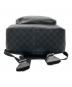 中古・古着 LOUIS VUITTON (ルイ ヴィトン) バックパック/ダミエ・グラフィット/ジョッシュ ブラック：200000円