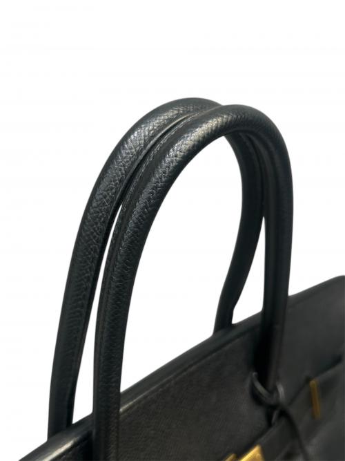 HERMES（エルメス）HERMES (エルメス) バーキン30/ゴールド金具/ヴォーエプソン/ブラック/▢J刻印 ブラック サイズ:30の古着・服飾アイテム