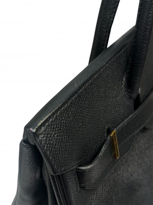 HERMES（エルメス）HERMES (エルメス) バーキン30/ゴールド金具/ヴォーエプソン/ブラック/▢J刻印 ブラック サイズ:30の古着・服飾アイテム