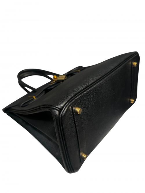 HERMES（エルメス）HERMES (エルメス) バーキン30/ゴールド金具/ヴォーエプソン/ブラック/▢J刻印 ブラック サイズ:30の古着・服飾アイテム